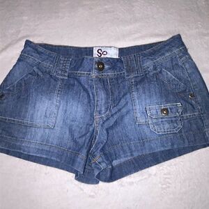 SO brand jean shorts size 7